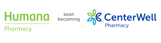Humana Pharmacy soon becoming CenterWell Pharmacy logo